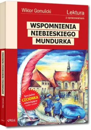 Wspomnienia niebieskiego mundurka - Wiktor Gomulicki - książka