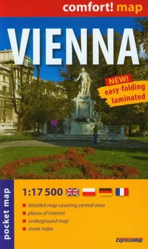 Vienna. Plan miasta 1:17 500 -  - książka