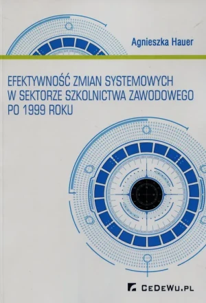 Efektywność zmian systemowych w sektorze szkolnictwa zawodowego po 1999 roku - Agnieszka Hauer - książka