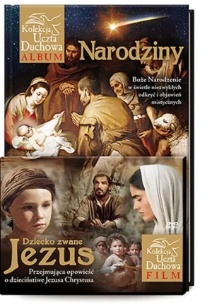 Uczta duchowa. Narodziny + DVD - Aleksandra Polewska - książka