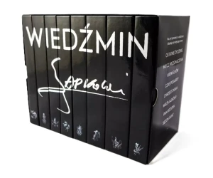 Pakiet: Wiedźmin. Tom 1-8 (wydanie premium) - Andrzej Sapkowski - książka