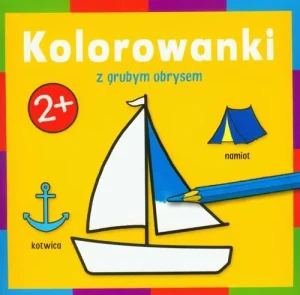 Kolorowanki z grubym obrysem Podróż - Sobich Agnieszka - książka