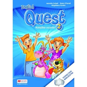 English Quest 2. Książka ucznia. Język angielski. Podręcznik wieloletni - Jeanette Corbett, Roisin O'Farell, Magdalena Kond - książka