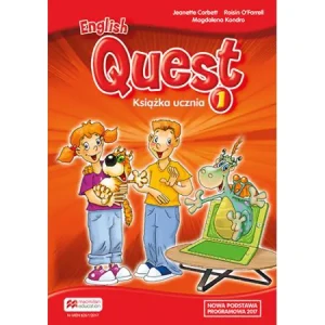 English Quest 1. Książka ucznia. Język angielski - Jeanette Corbett, Roisin O'Farrell, Magdalena Kon - książka
