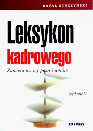 Leksykon kadrowego - Styczyński Rafał - książka