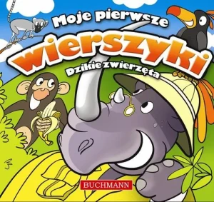 Moje pierwsze wierszyki. Dzikie zwierzęta - Krzysztof Kiełbasiński - książka