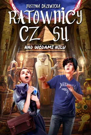Nad wodami Nilu. Ratownicy czasu. Tom 2 - Justyna Drzewicka - książka