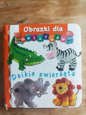 Obrazki dla maluchów. Dzikie zwierzęta - Emilie Beaumont, Nathalie Belineau - książka