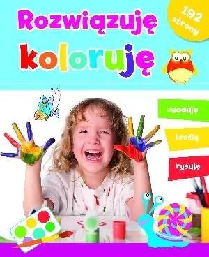 Rozwiązuję koloruję - Amy Harmon - książka