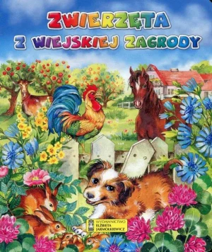 Zwierzęta z wiejskiej zagrody - Jolanta Adamus-Ludwikowska (ilustr.) - książka