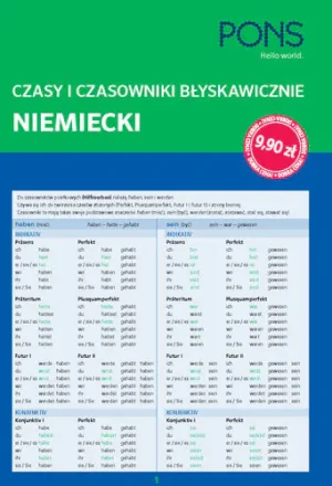 Pons. Niemiecki. Czasy i czasowniki - praca zbiorowa - książka