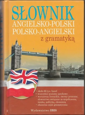 Słownik ang.-pol, pol.-ang. z gramatyką - PRACA ZBIOROWA - książka