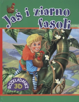 Rozkładanki. Jaś i ziarno fasoli - praca zbiorowa - książka