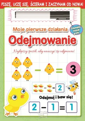 Odejmowanie. Moje pierwsze działania - praca zbiorowa - książka