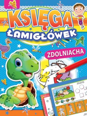 Księga łamigłówek zdolniacha - praca zbiorowa - książka