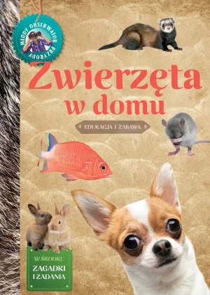 Młody obserwator przyrody. Zwierzęta w domu - Izabela Brańska-Oleksy - książka