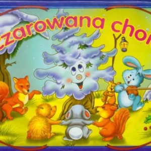 Zaczarowana choinka. Trójwymiarowe obrazki - praca zbiorowa - książka