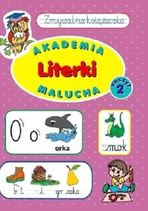 Literki. Zmywalna książeczka. Zeszyt 2. Akademia malucha - Wiśniewska Anna - książka