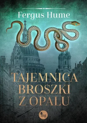 Tajemnica broszki z opalu - Fergus Hume - książka