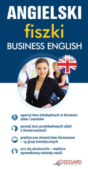 Angielski fiszki Business English - Opracowanie Zbiorowe - książka