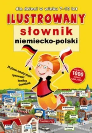 Ilustrowany słownik niemiecko-polski - praca zbiorowa - książka