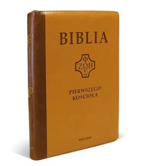 Biblia pierwszego Kościoła z paginat. suwak karmel - praca zbiorowa - książka