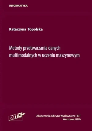 Metody przetwarzania danych wielomodalnych... -  - książka