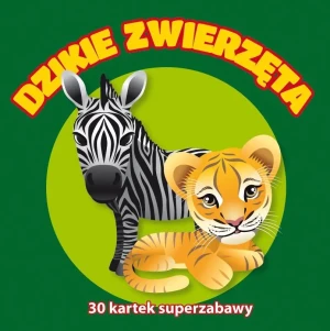 Dzikie zwierzęta. 30 kartek super zabawy - praca zbiorowa - książka