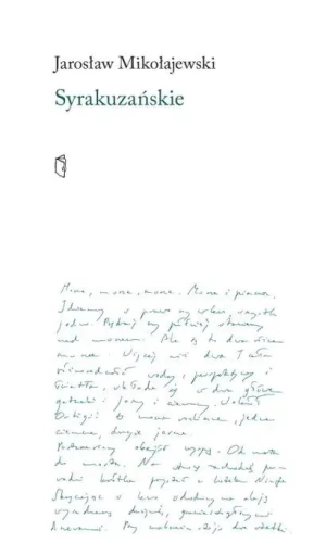 Syrakuzańskie - Jarosław Mikołajewski - książka