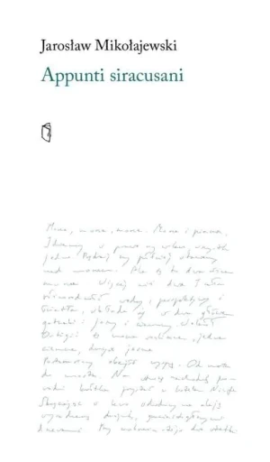 Appunti siracusani - Jarosław Mikołajewski - książka