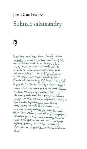 Sukna i salamandry - Jan Gondowicz - książka