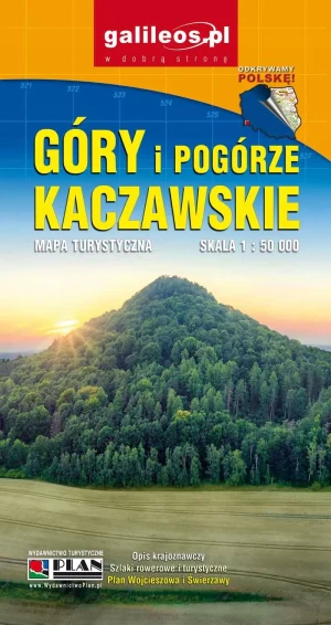 Mapa tur. Góry i Pogórze Kaczawskie 1:50000 - praca zbiorowa - książka