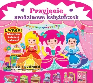 Przyjęcie urodzinowe księżniczek - Praca zbiorowa  - książka