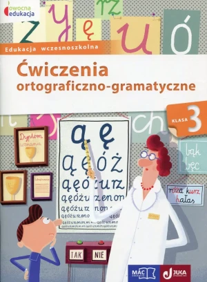 Owocna edukacja. Ćwiczenia ortograficzno-gramatyczne. Klasa 3. Szkoła podstawowa - praca zbiorowa - książka