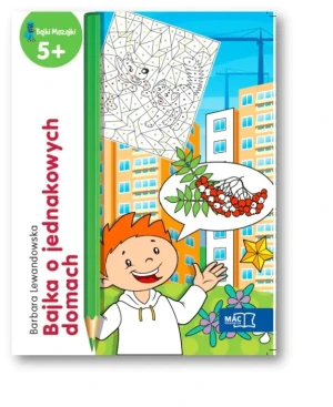 Bajki mazajki. Bajka o jednakowych domach - praca zbiorowa - książka