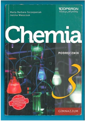 Chemia GIM 3 Podręcznik OPERON - Maria Szczepaniak, Janina Waszczuk - książka