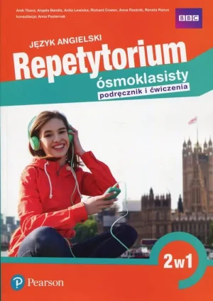 Repetytorium ósmoklasisty. Język angielski. Podręcznik i ćwiczenia. Szkoła podstawowa - praca zbiorowa - książka