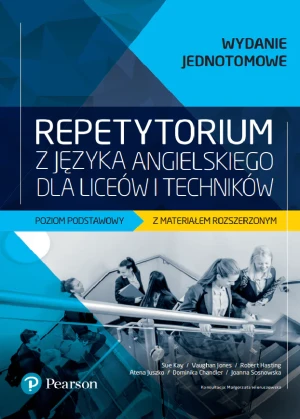 Repetytorium z języka angielskiego dla liceów i techników. Poziom podstawowy z materiałem rozszerzonym + eBook - praca zbiorowa - książka