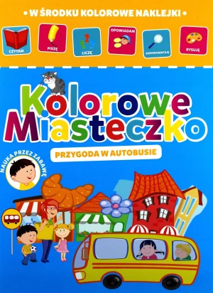 Kolorowe miasteczko 1 - praca zbiorowa - książka