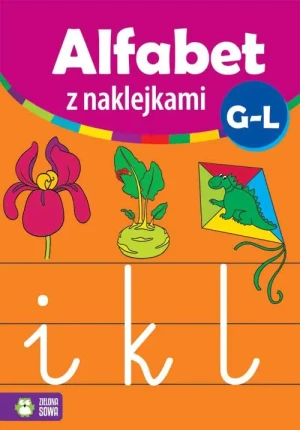 Alfabet z naklejkami G-L - praca zbiorowa - książka