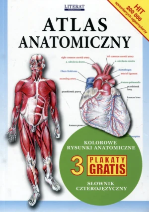 Atlas anatomiczny - praca zbiorowa - książka