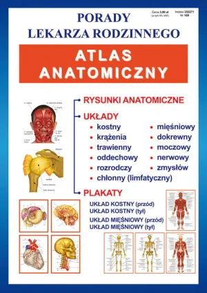 Atlas anatomiczny Porady lekarza rodzinnego - praca zbiorowa - książka