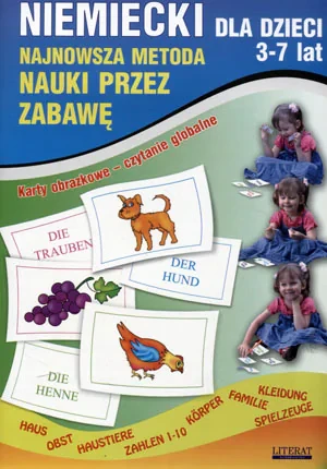 Język niemiecki dla dzieci 3-7 - Monika von Basse, Katarzyna Piechocka- Empel - książka