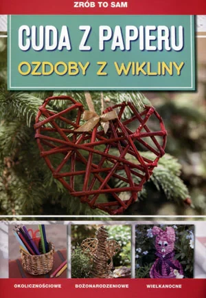 Zrób to sam. Cuda z papieru. Ozdoby z wikliny - Iwona Meszek - książka