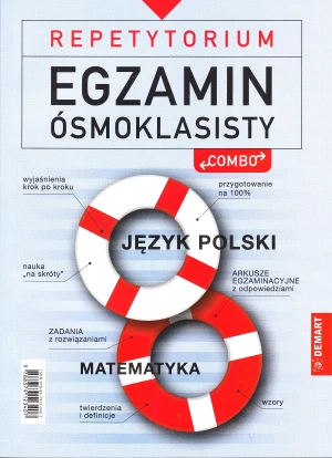 Repetytorium. Egzamin ósmoklasisty. Język polski. Matematyka - opracowanie zbiorowe - książka