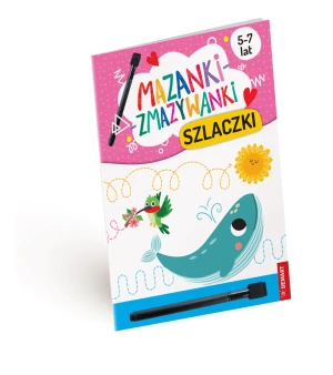 Szlaczki. Mazanki-zmazywanki - Anna Borchard - książka