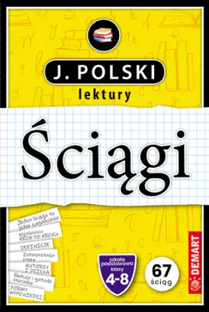 Ściągi. Karty edukacyjne. Język polski. Lektury. Klasa 4-8 - Anna Wróbel - książka