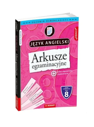 Arkusze egzaminacyjne z języka angielskiego dla 8-klasisty - praca zbiorowa - książka