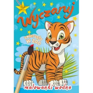 Wyczaruj zwierzęta w zoo. Malowanki wodne - praca zbiorowa - książka