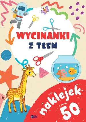 Wycinanki z tłem - praca zbiorowa - książka
